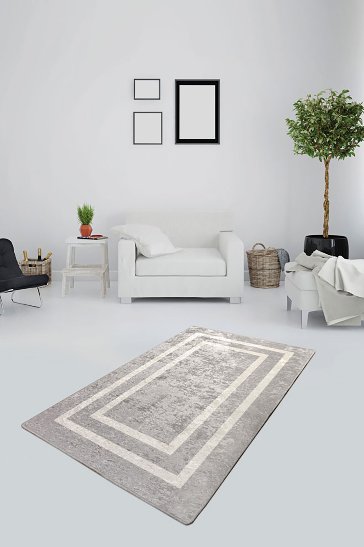 Covor, Silver, 100x300 cm, Multicolor