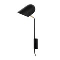 Aplica de perete, Opviq, 892OPV1244, Fier, Negru