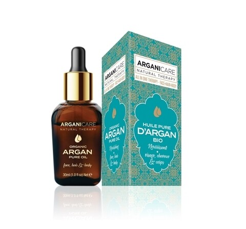 Poza Ulei de argan organic 3 in 1 Arganicare, 30 ml