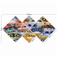Set 4 tablouri decorative, 4MDF1019005447, MDF, Imprimat UV, Multicolor