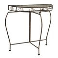 Consola, Oranda Dark, Creaciones Meng, 75x37x75 cm, fier forjat