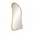 Oglinda Cheval, Hanah Home, Asimetrik Mirror, 80x180x1.5 cm, Natural
