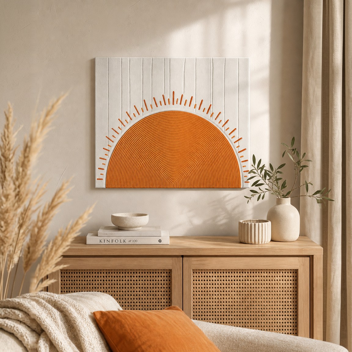 Tablou decorativ, Huhu3207, Cadru: Lemn de pin, Multicolor