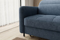 Coltar extensibil dreapta 3 locuri ELTAP, RT-40RAQ, Gomsi, 228x165x100 cm, lemn/poliester, albastru
