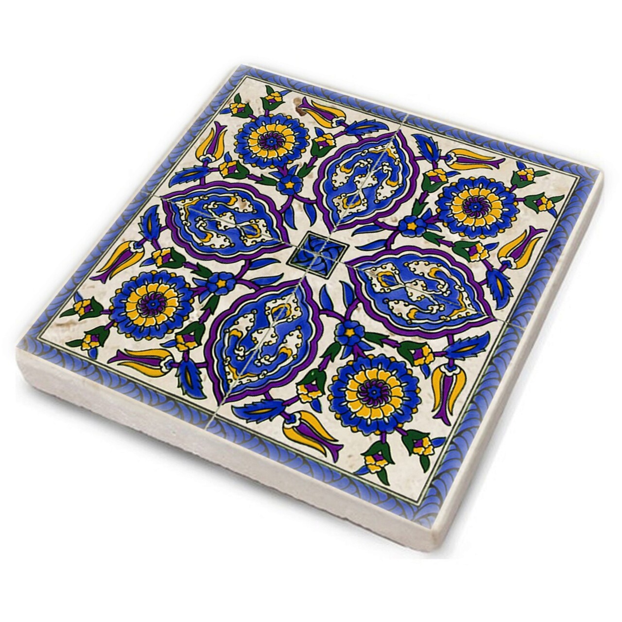 Set suporturi de pahare, Hermia, 366TYR1103, Multicolor - view 2