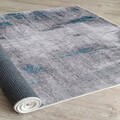 Covor, Woopamuk212, 180x280 cm, 70% bumbac/30% poliester, Albastru