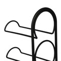 Suport pentru sticle de vin, Puqa Design, Hope, 21x12x43.5 cm, Metal, Negru