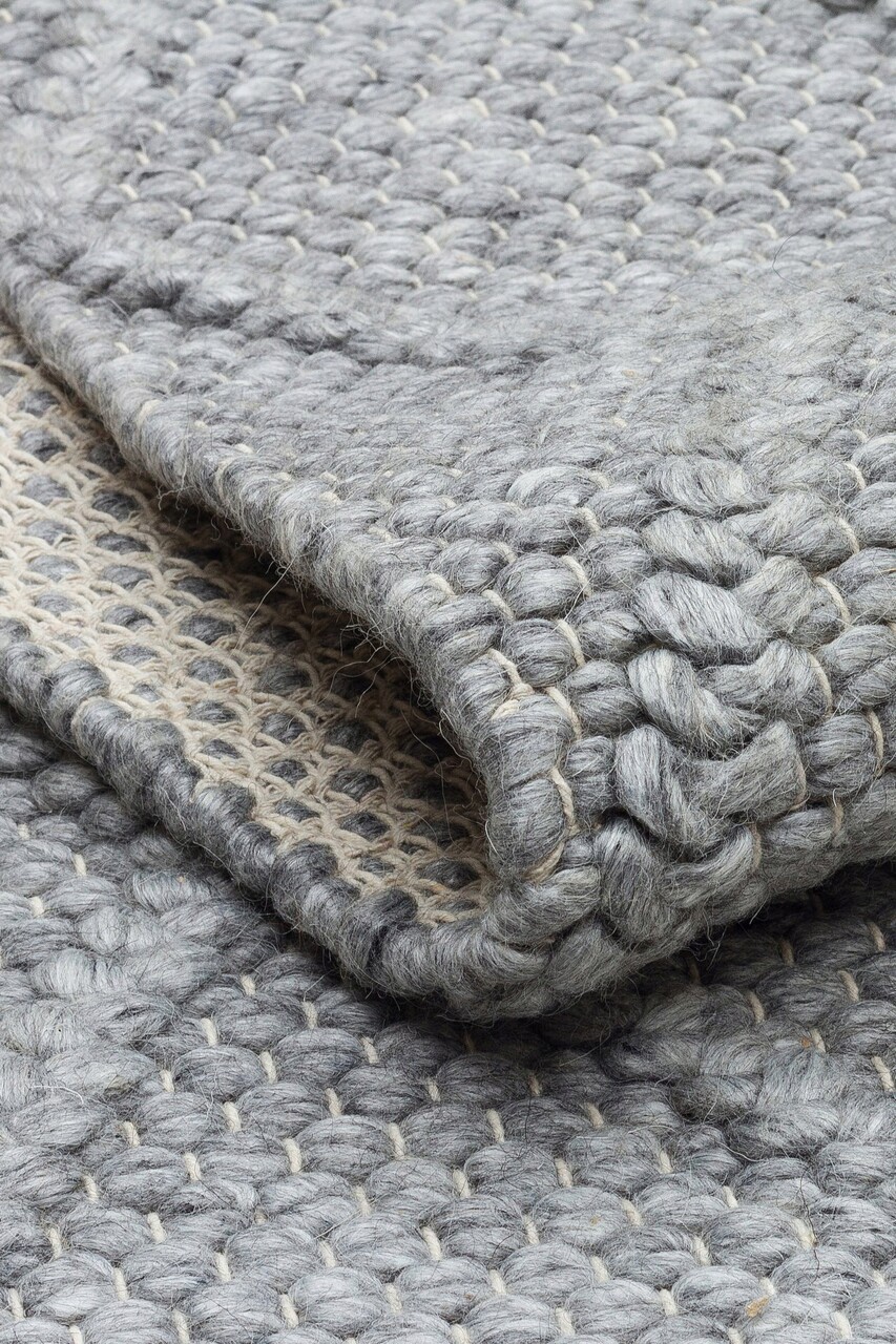 Covor, Diamond Grey, 170x240 cm, Lana, Gri - 3 | YEO