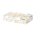 Set 6 cesti de cafea cu farfurie Madison Fascetta Oro, Tognana, 90 ml, portelan, alb/auriu