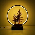 Lampa de masa, Shadow, 526SHD1138, Metal, Negru/Cupru