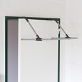 Uscator rufe suspendabil, Brabantia, White, 4.5 m capacitate de uscare, otel, alb