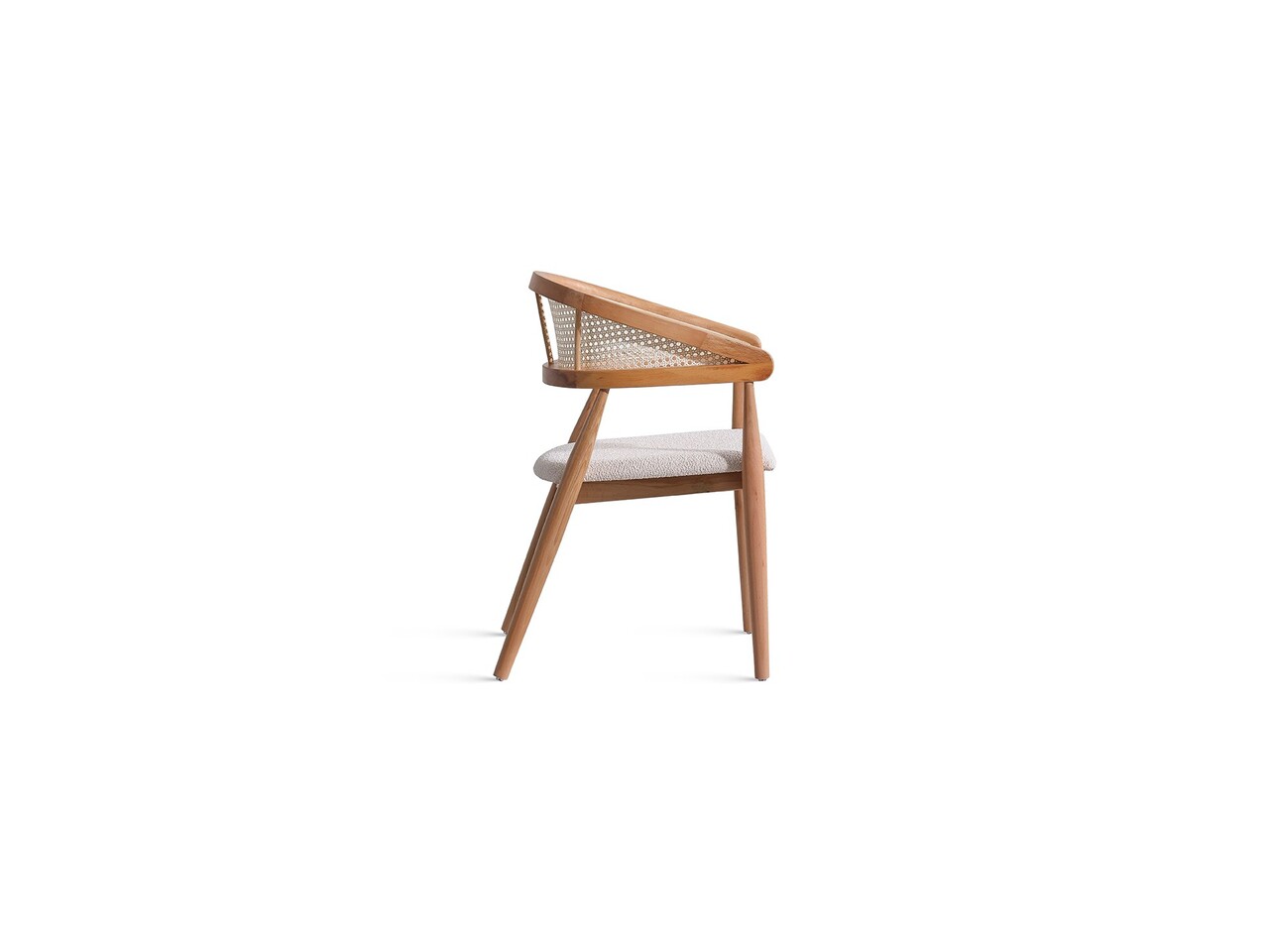 Scaun, Fairfax, Belen, 54x79x49 cm, Natural - 2 | YEO