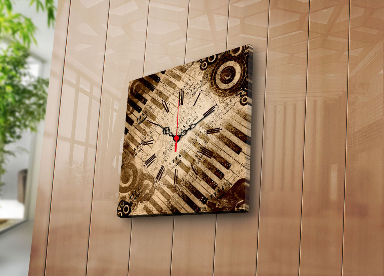 Ceas de perete, 2828CS-20, Dimensiune: 28 x 28 cm, Multicolor - view 2