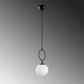 Lustra, Fulgor, 942FLG1650, Metal, Negru