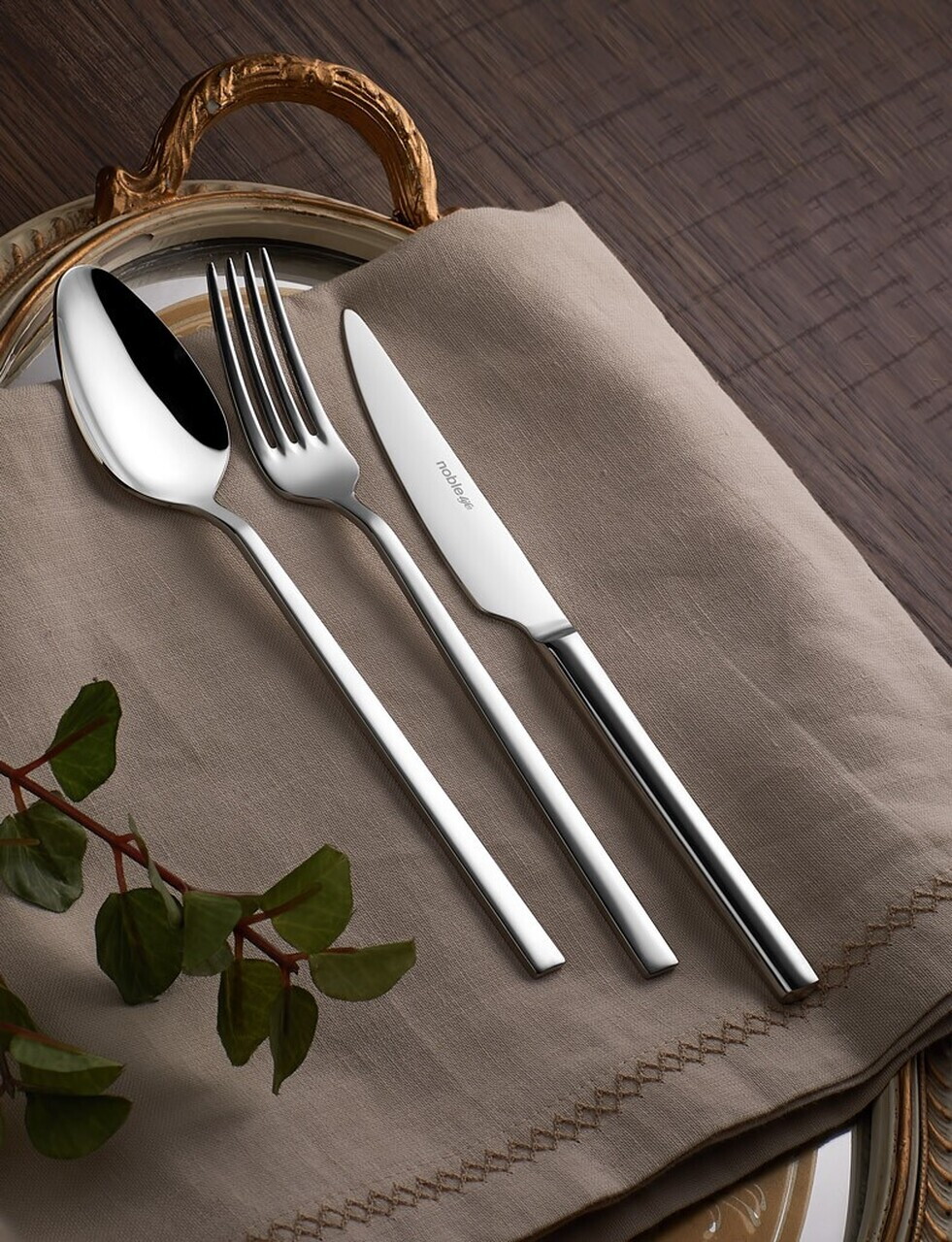 Set tacamuri, Hermia, 721NBL3185, Furculiță de masă (12 bucăți)