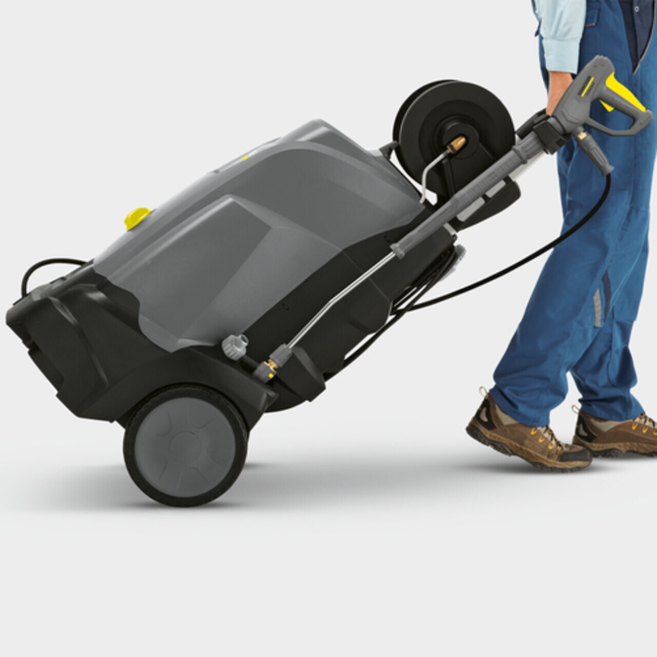 Aparat de spalat cu presiune profesional HDS 5/15 U, Karcher, gri — imaginea 5