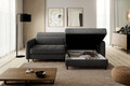 Coltar extensibil dreapta 3 locuri ELTAP, RT-05RAQ, Gomsi, 228x165x100 cm, lemn/poliester, gri inchis