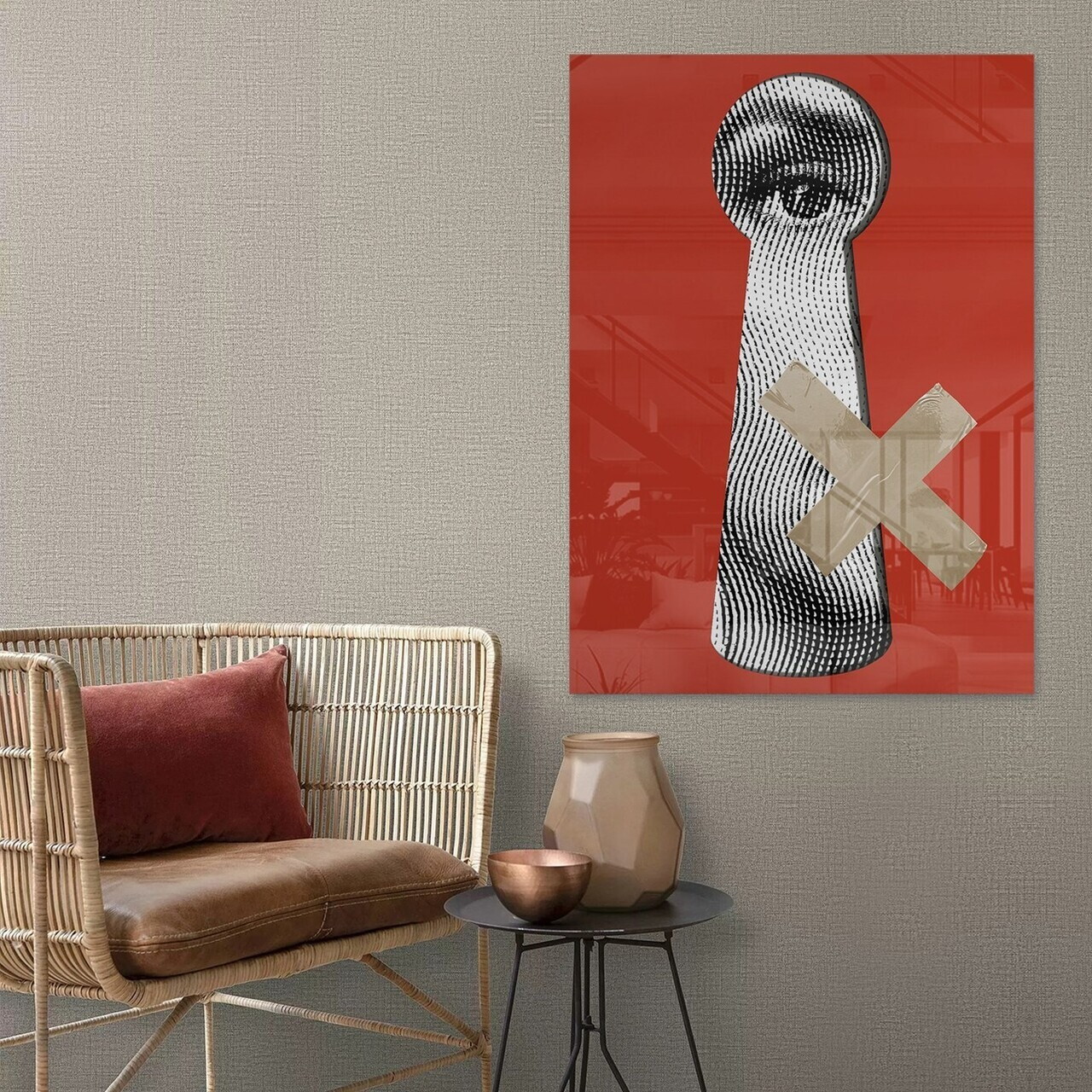 Tablou decorativ, CAM3701, Dimensiune: 40 x 60 cm, Multicolor — imaginea 6
