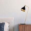 Lampa de masa, Opviq, 892OPV1150, Metal, Negru