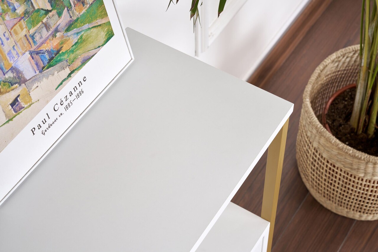 Consola, Nordure, Solace, Alb/Auriu - imagine 5