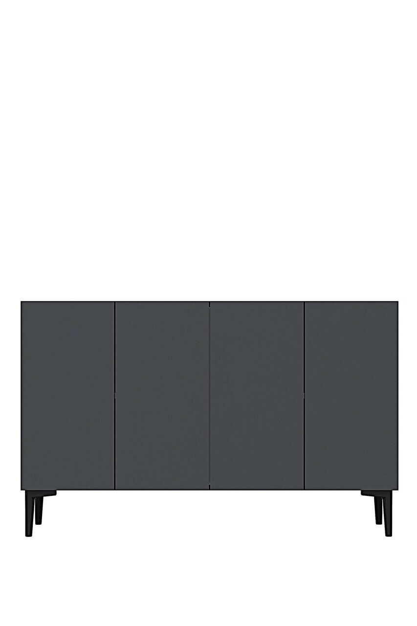 Consola, Hanah Home, Aplos 120, 120x79x32 cm, Antracit - view 5