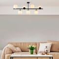 Lustra, Fulgor, 942FLG1216, Metal, Negru