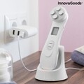 Aparat de masaj facial cu radiofrecventa, fototerapie si electrostimulare, Wace InnovaGoods, 17x5x5 cm