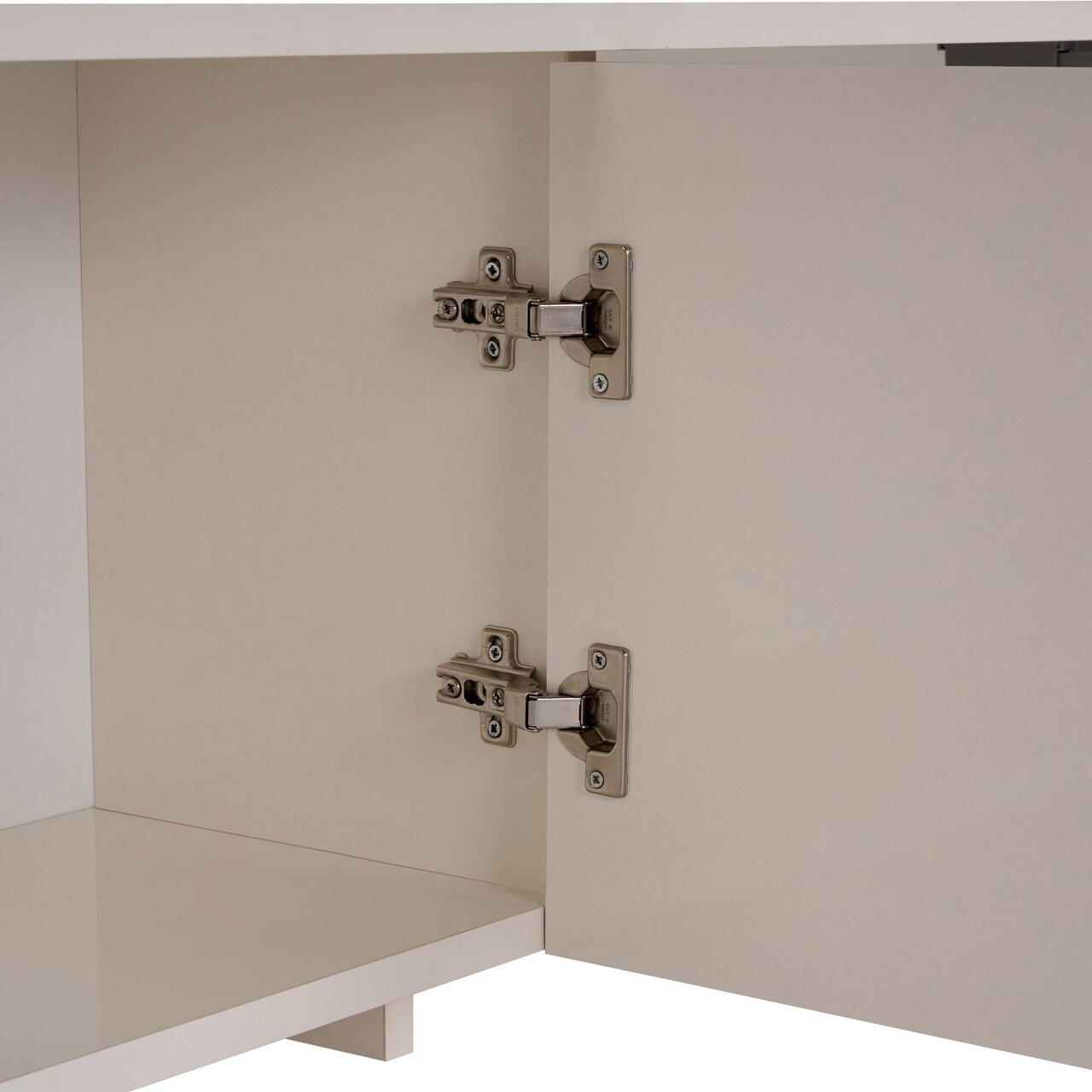 Comoda TV, Nordure, Aurelia, 180x45x32 cm, Crem - imagine 6