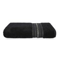 Prosop de baie Duke, Homla, 70x130 cm, bumbac, negru