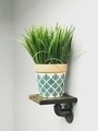 Raft BoruRaf100, Evila Originals, 15x15x12 cm, maro/negru