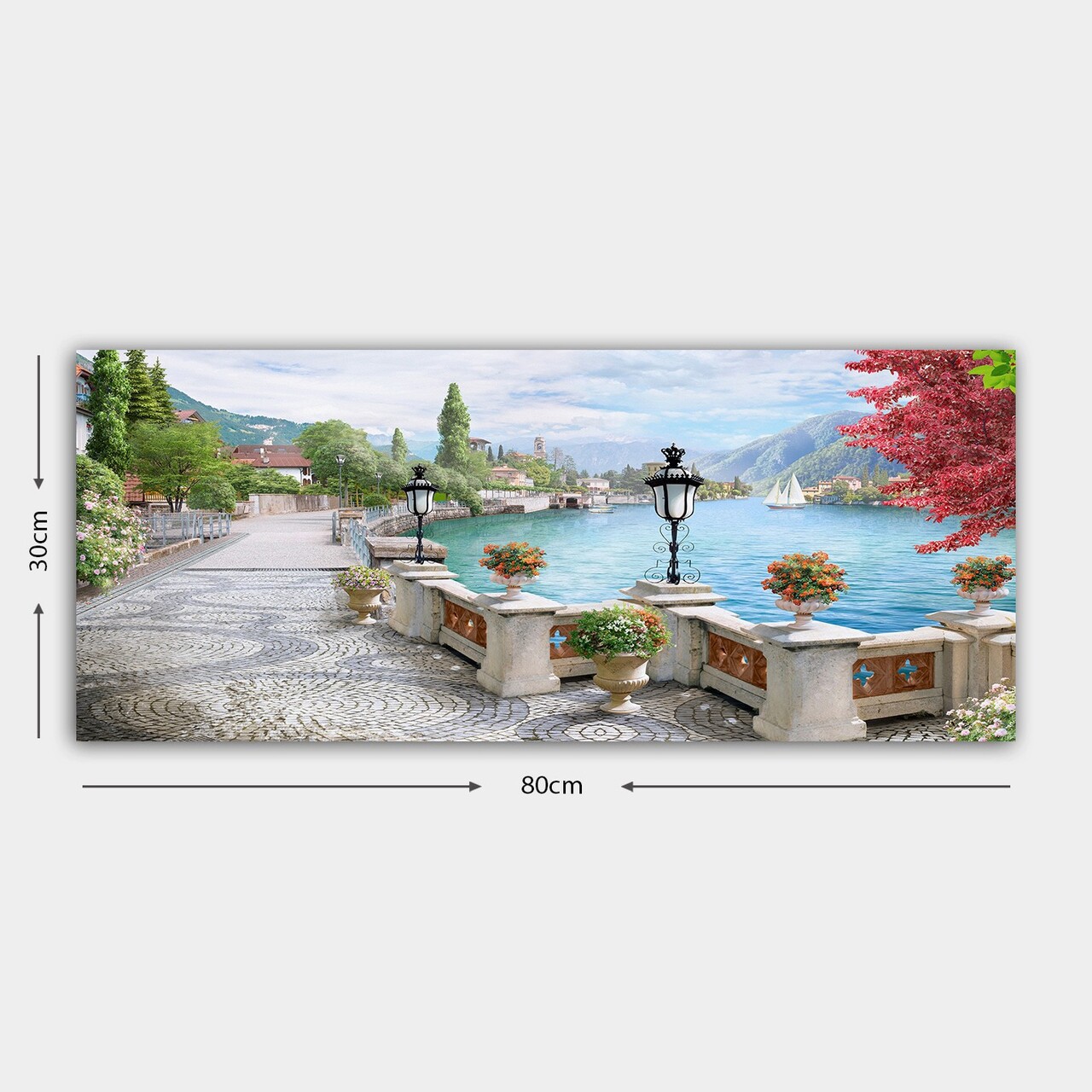 Tablou decorativ, YTY1467158057_3080, 30 x 80 cm, Multicolor - view 2