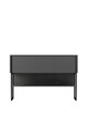 Dulap, Hanah Home, Luxe, 120x80x30 cm, PAL, Negru / Antracit