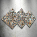 Set 4 tablouri decorative, 4MDF390474070, MDF, Imprimat UV, Multicolor