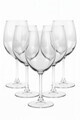 Set de pahare de vin, Hermia, 666HAC2104, Sticla, Transparent