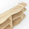 Consola, Hanah Home, Flusso, 170x65x30 cm, PAL, Maro