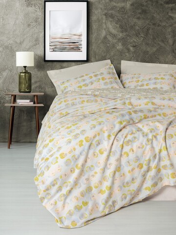 Lenjerie de pat dubla, Jocus - Beige, Cotton Box, Bumbac Ranforce