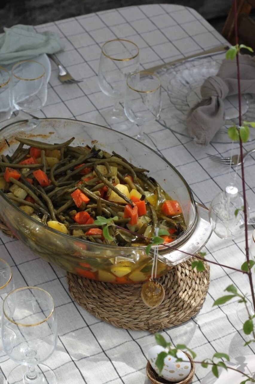 Vas oval cu capac, din sticla termorezistenta, 4,4L + 1,4L, "Slow Cook" - Pyrex - imagine 7