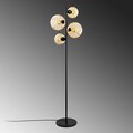 Lampadar, L'essentiel Maison, 521SHN3655, Galben/Negru