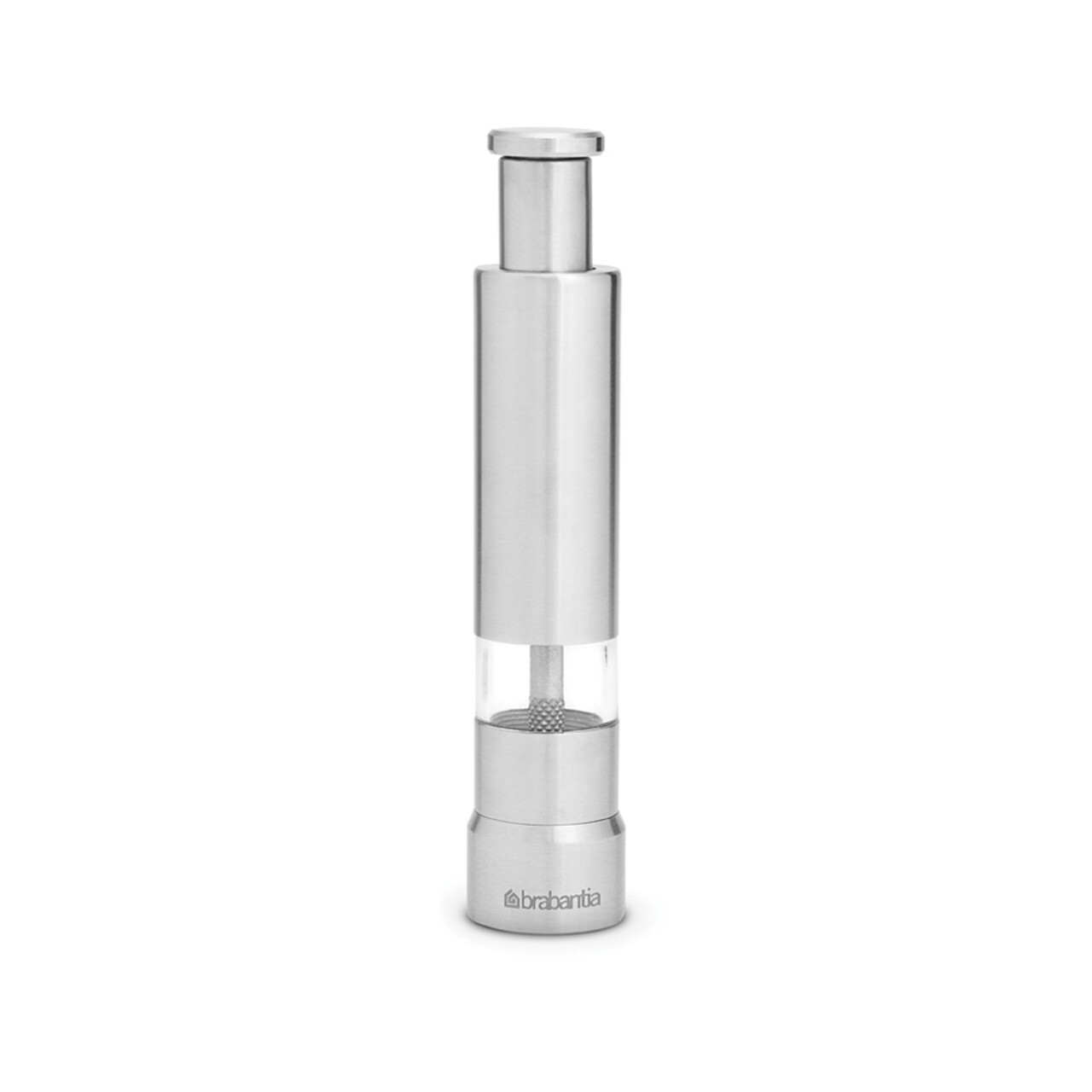 Set  2 rasnite sare si piper, Brabantia, Matt, 5.5x2.8x14 cm, inox, argintiu mat - 2 | YEO