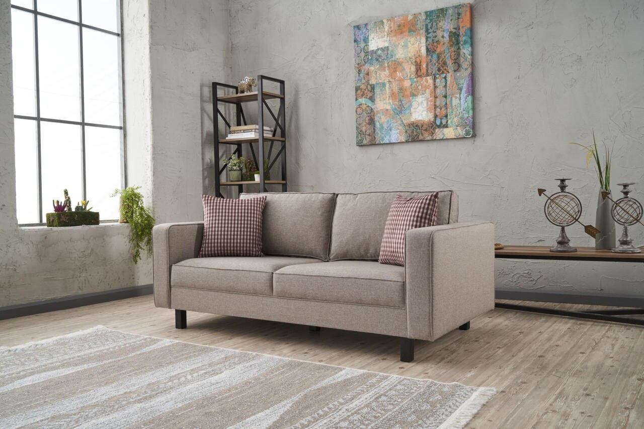 Canapea 2 locuri, Atelier del Sofa, 613LFS1194, Crem — imaginea 2
