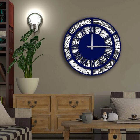 Ceas de perete, 5050ms-054, mdf, ø50 cm, multicolor