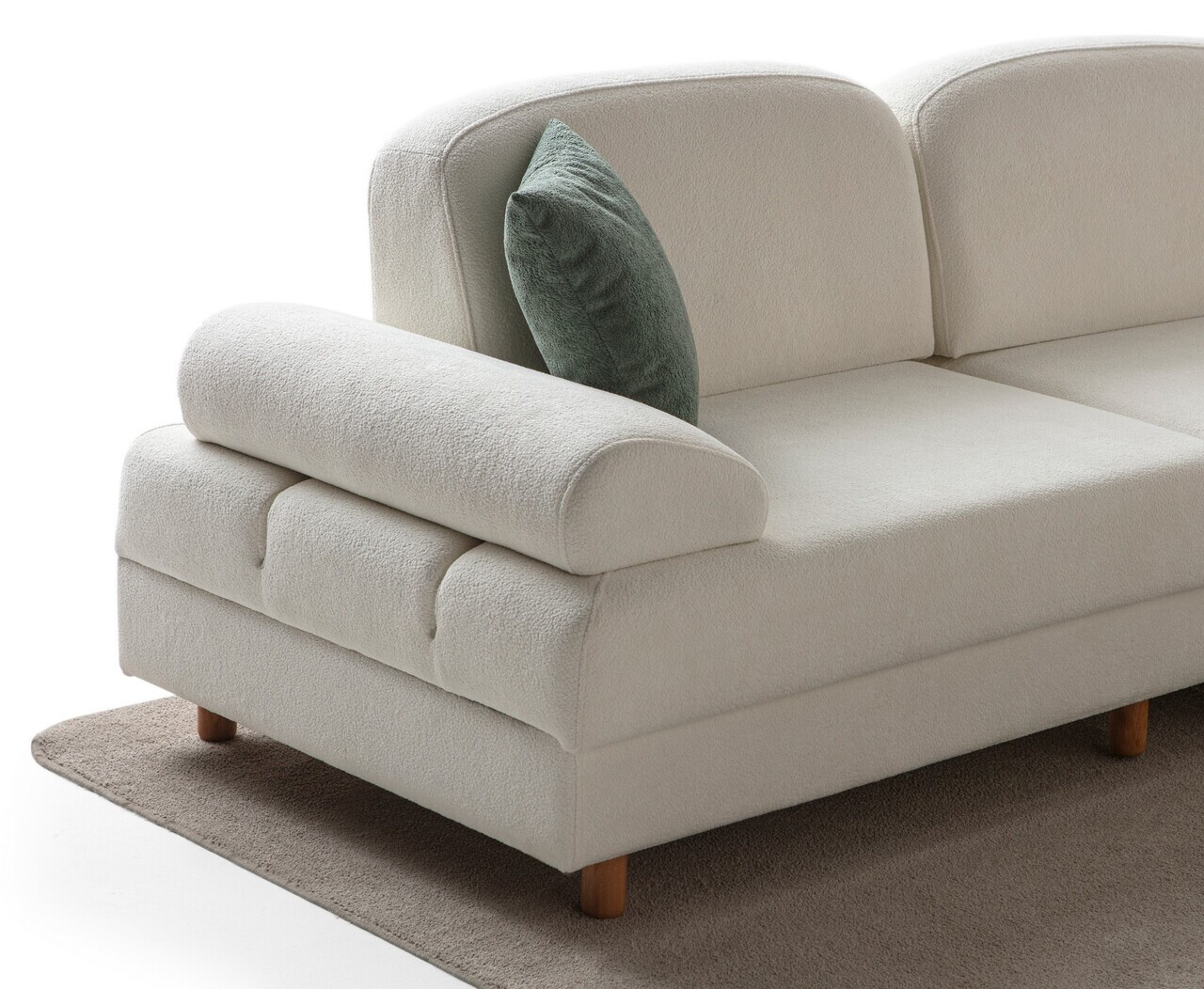 Coltar, Atelier del Sofa, 752EST1442, Alb — imaginea 10