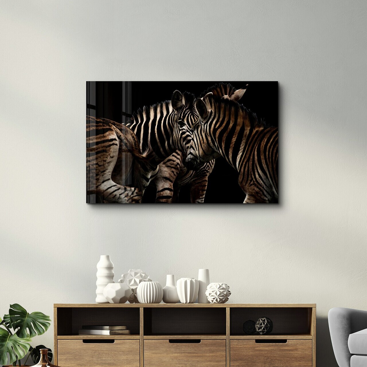 Tablou decorativ, CAM-1048, Dimensiuni: 70 x 110 cm, Multicolor — imaginea 2