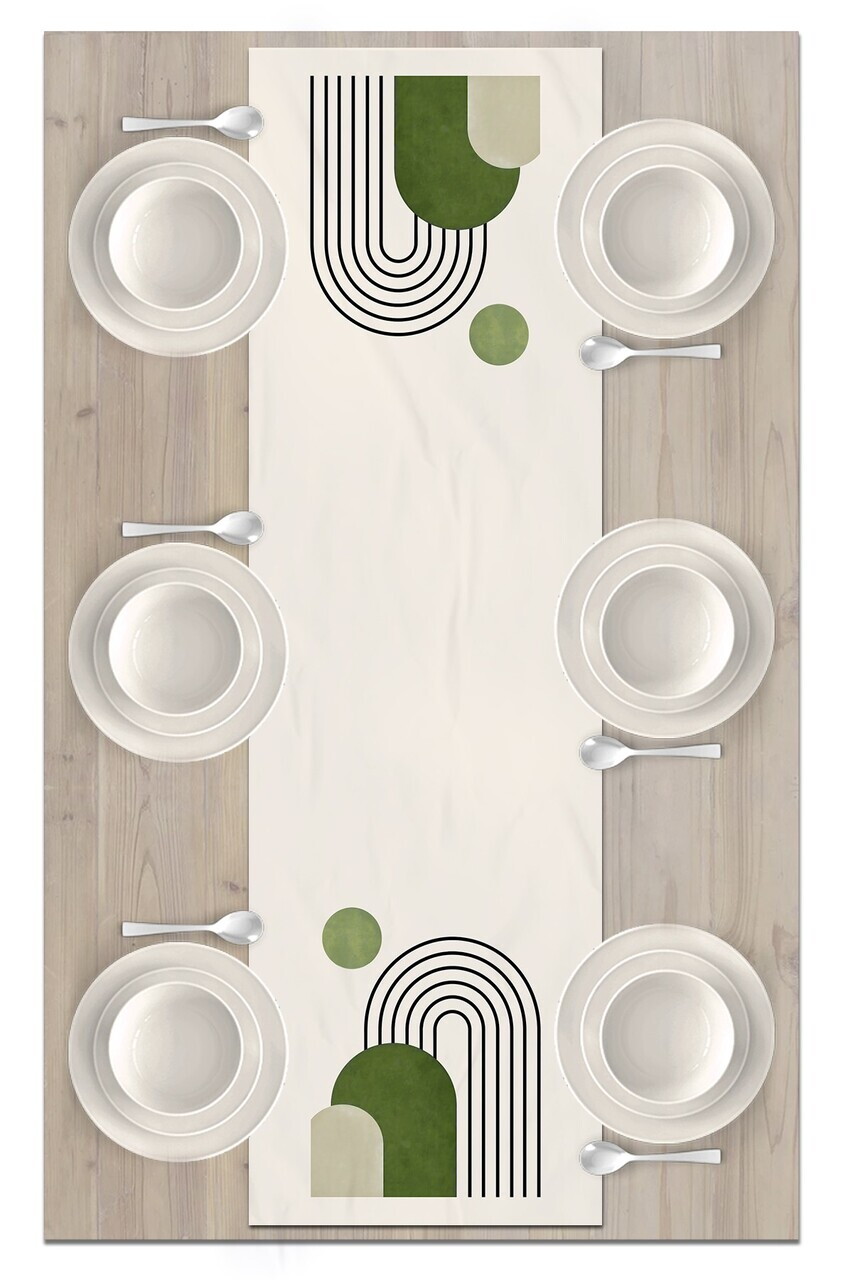 Traversa de masa, Artrunmin-182, 40x135 cm, Poliester, Multicolor — imaginea 2