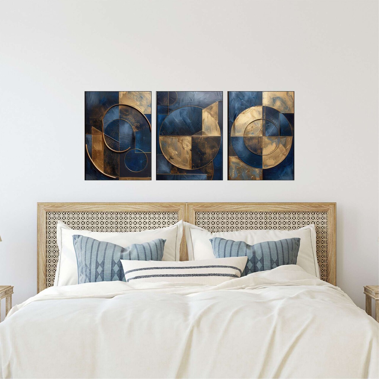 Set 3 tablouri decorative, Mdf, Imprimare digitala, Multicolor - view 2