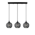 Lustra, Fulgor, 942FLG1451, Metal, Negru