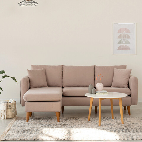 Coltar, unique design, 867unq1429, lemn de pin, gri