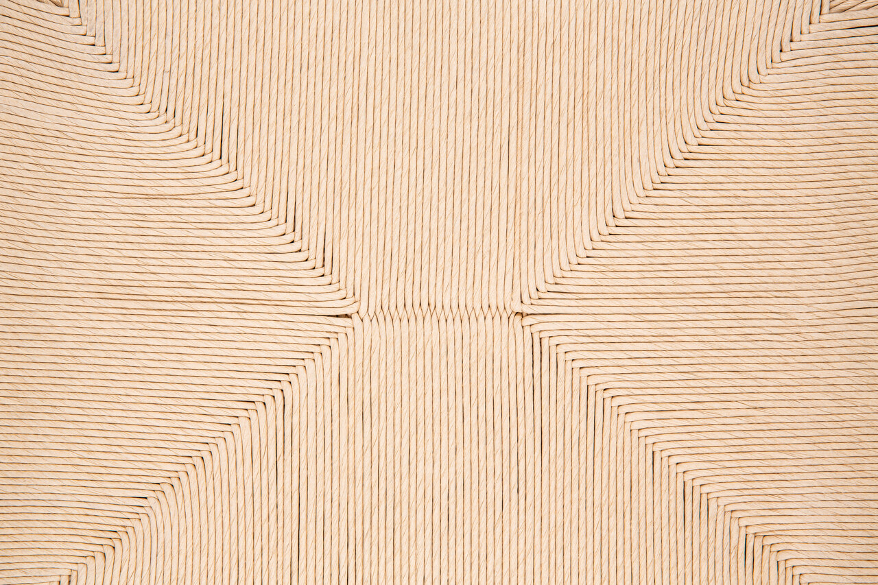 Scaun York, Actona, 54x54x83 cm, lemn de stejar, natural/alb murdar - view 6