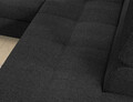 Coltar extensibil dreapta 4 locuri ELTAP, ERI-03, Eridano, 275x202x88 cm, lemn/poliester, gri antracit