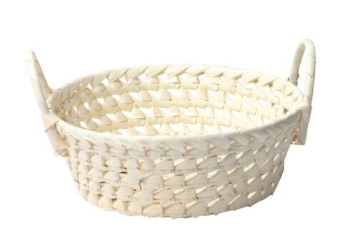Cos pentru paine palma, ambition, 21 cm, frunze de palmier, bej
